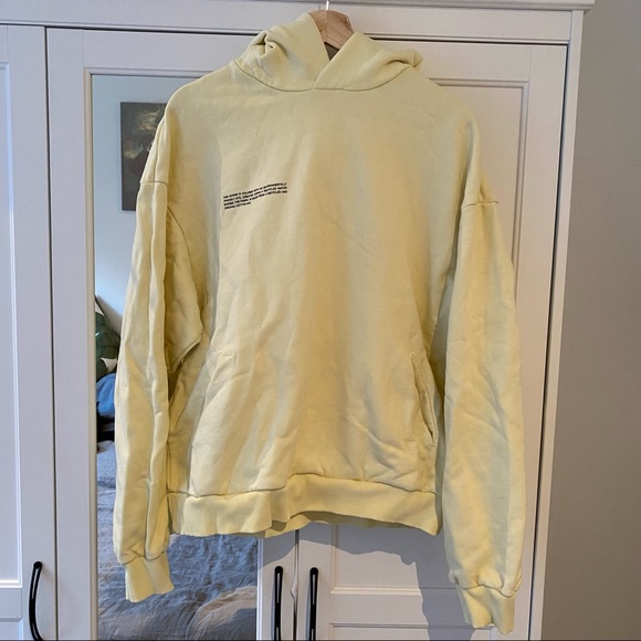 PANGAIA Rennet Yellow Hoodie - Picture 1 of 6